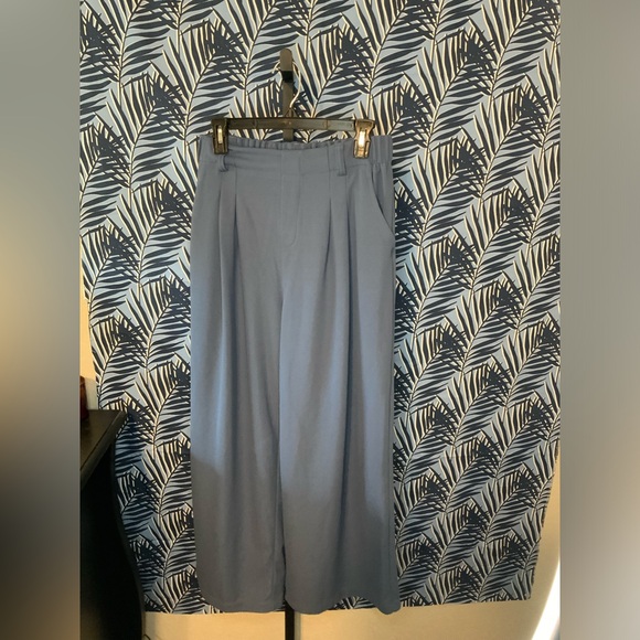 #43 NWT Blue Halara Dress Pants Petite size Medium - Picture 2 of 4